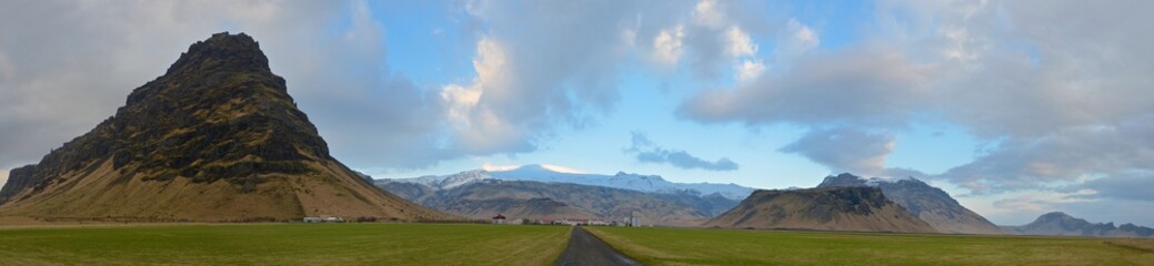 Eyjafjallajökull and clouds