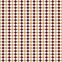 Color rhombus pattern