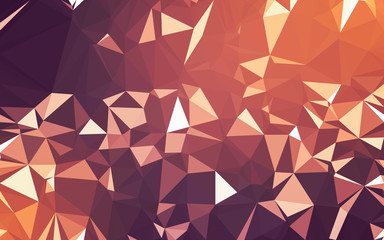 Abstract low poly background, geometry triangle