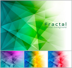 Fractal abstract background