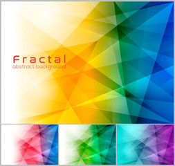 Fractal abstract background