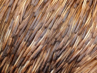 emu feathers texture