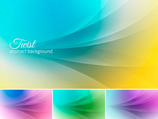 Twist  abstract background