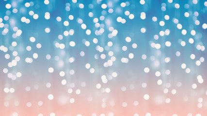 Background of colorful blurred backdrop lamps