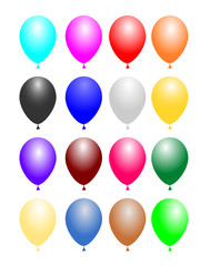 Group of balloons