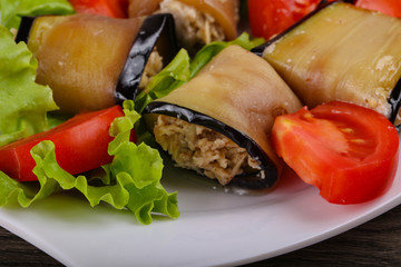 Eggplant rolls