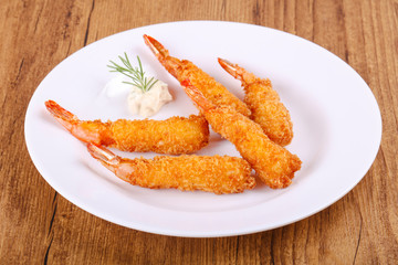 Prawn tempura