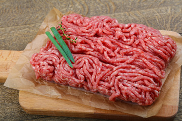 Minced beef