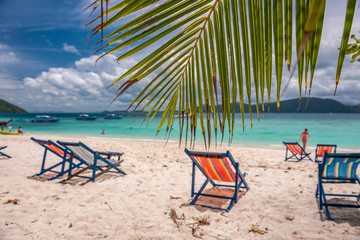 Beautiful beach landscape