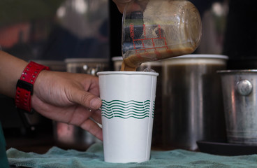 make a cup of coffee