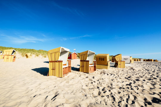 Gorgeous Blue Sky at Wenningstedt Beach/ Germany