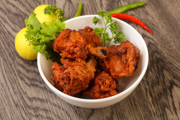 Chicken lollipops