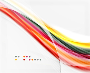 Vector shiny wave abstract background