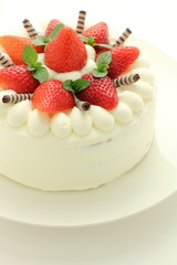 苺のショートケーキ