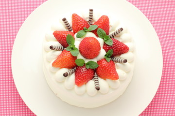 苺のショートケーキ
