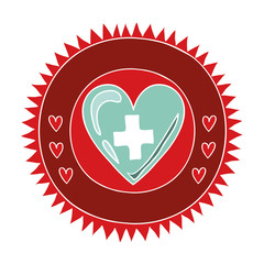 Medical hand draw icon vector illustration graphic design