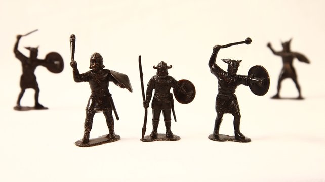 Vikings, toy soldiers