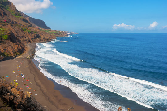 General view of Socorro beach on the island of Tenerife, Spain