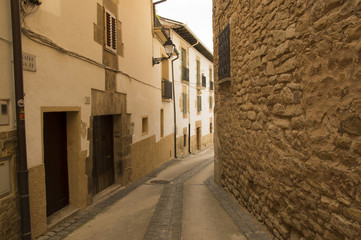Fototapeta na wymiar Camino de Santiago from Puente la reina to Estella