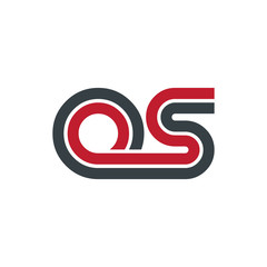Initial Letter CS OS Linked Design Logo