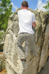 Trendsport Bouldern