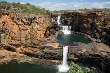 Outback Australia: View on Mitchell Falls, Kimberley, WA