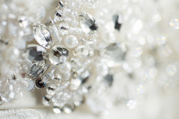 Wedding crystal background