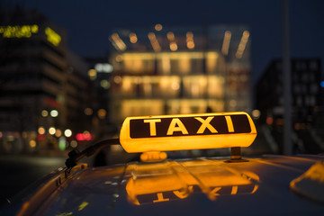 Taxi am Schlossplatz