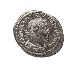 Ancient coin of the Roman Empire.Caligula ( 37 to 38 ) - Rome