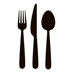 Restaurant cutlery utensils icon vector illustration graphic design