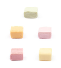 Chewing gum candy isolated