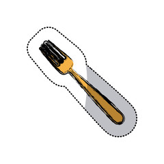 Restaurant cutlery utensils icon vector illustration graphic design