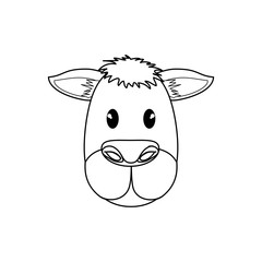 Camel animal cartoon icon vector illustration graphic design