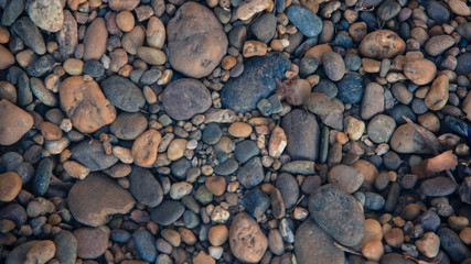stone background - pebble stones texture - stone background - pe
