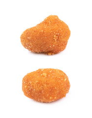 Single breaded peanut isolated