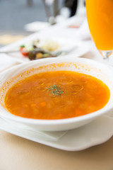minestrone soup