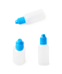Plasic 30 ml bottle isolated