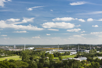 Aachen Tivoli And Hauptstadion Stadium View