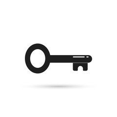 Key vector icon.