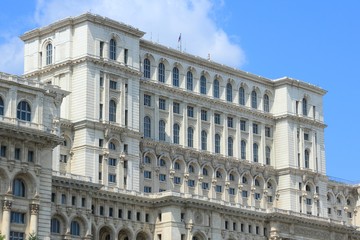 Obraz premium Bucharest parliament, Romania