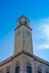 Fototapeta na wymiar Torre dell'orologio, Palazzo Pretorio, Pisa