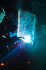 Welder weld metal structure
