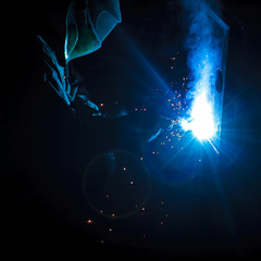 Welder weld metal structure