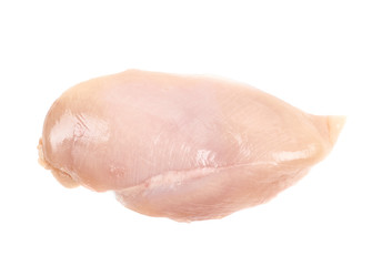 Raw chicken breast piece of meat