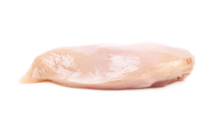 Raw chicken breast piece of meat