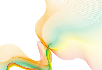 背景　ラインアート