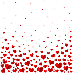 Festive background for Valentine's Day, a Wedding. Postcard for