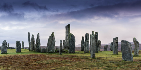 Callanaish Standing Stones, isle of Lewis 