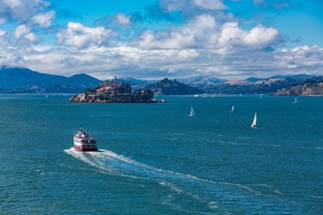 Ferry Toward Alcatraz