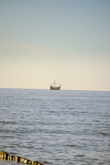 sailboat in Baltic sea